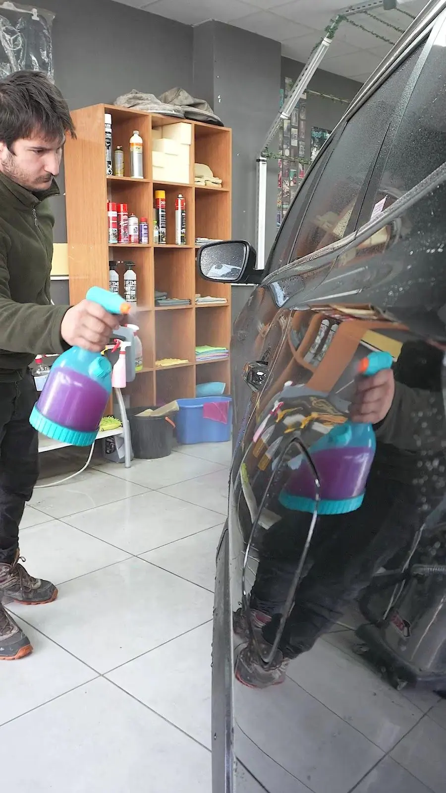 Demir tozu temizliği